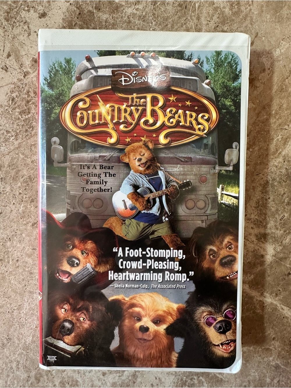 Disney The Country Bears VHS and Clamshell Final Price